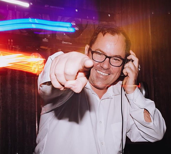 Steven Heyns professional wedding DJ performing at reception in Durban KwaZulu-Natal South Africa